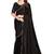 Black Zarkan Hand Work Chiffon Saree