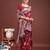 Emerald maroon banarasi silk saree with zari floral work – elegance woven in every thread
