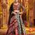 Black Thread Embroidered Viscose Navratri Wear Lehenga Choli