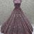 Stunning Lavender Net Zircon Work Bridal Lehenga Choli With Dupatta
