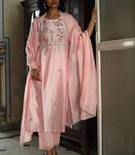 Blush pink dream garden suit set