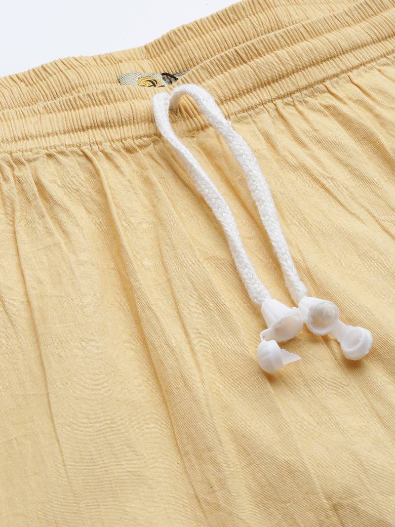 Hand embroidered fawn cotton lucknowi chikankari churidar