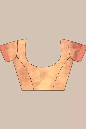 Blush pink golden glow tissue saree