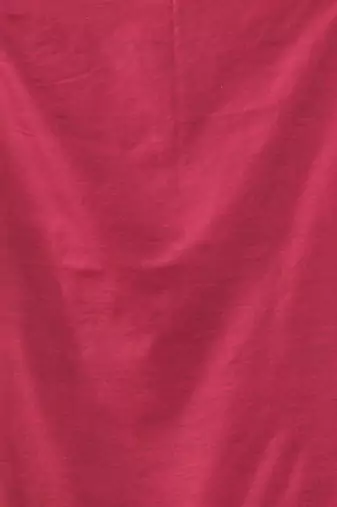 Green and magenta cotton handspun saree with tassel detailing