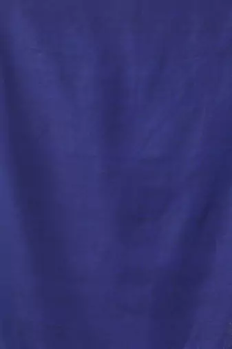 Sapphire blue and blue cotton handspun saree with tassel detailing