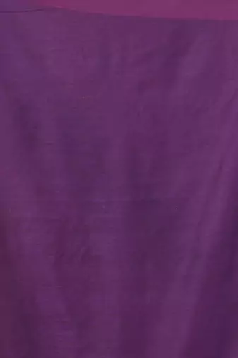 Pink and purple cotton handspun saree with tassel detailing