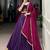 Enchanting Purple Pure Rayon Gota Patti Work Lehenga Choli