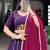Enchanting Purple Pure Rayon Gota Patti Work Lehenga Choli
