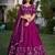 Rich Wine Silk Sequins Embroidered Lehenga Choli With Dupatta