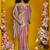 Lavender & peach art silk handloom weaving saree
