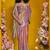 Lavender & peach art silk handloom weaving saree