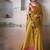 Mustard tissue silk with beautiful tussle festival wear saree