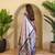 Grey Kalamkari Digital Print Viscose Saree