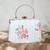 IVORY GARDEN BOX CLIUTCH