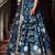Blue Ethnic Motifs Digital Print Lehenga With Unstitched Blouse And Organza Dupatta