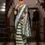 Green muslin leheriya printed cotton saree