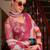 pink muslin leheriya printed cotton saree