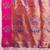Hot Pink Paithani silk blend Zari Weaving Saree 