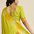 Pear Paithani silk blend Zari Weaving Saree 