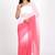 gajari georgette shading print ready to wear saree
