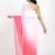 gajari georgette shading print ready to wear saree