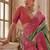 Green Banarasi silk blend Contrast Zari Weaving Saree 