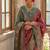 Light Plum Banarasi silk blend Contrast Zari Weaving Saree 