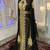 Black and gold designer moroccan party wear kaftan