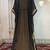Black and gold islamic wedding designer moroccan kaftan