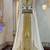 White and gold unique wedding moroccan kaftans
