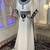 White and black stylish arabic takchita kaftan