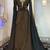 Black and gold wedding islamic moroccan kaftan
