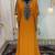 Mustard designer islamic arabic caftan