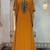 Mustard designer islamic arabic caftan