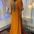 Mustard designer islamic arabic caftan