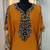 Mustard designer islamic arabic caftan