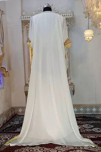 Off white designer takchita kaftan