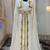 White and gold arabic takchita wedding kaftan