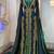Darkgrey and bottlegreen wedding moroccan kaftan