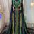 Darkgrey and bottlegreen wedding moroccan kaftan