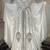 White arabic moroccan islamic wedding kaftan