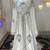 White arabic moroccan islamic wedding kaftan