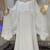 White islamic designer embroidery kaftan