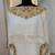 White islamic designer embroidery kaftan