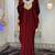 Brown arabic partywear kaftan