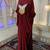 Brown arabic partywear kaftan