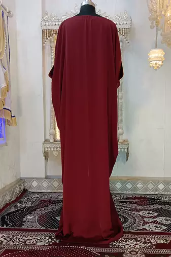 Brown arabic partywear kaftan