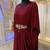 Brown islamic designer kaftan
