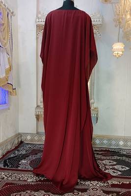 Brown islamic designer kaftan 5
