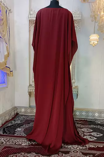Brown islamic designer kaftan